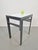 Blue Vintage Mimi Nesting Tables in Metal and Teak by Formica, 1960s, Set of 3 For Sale - Image 8 of 11