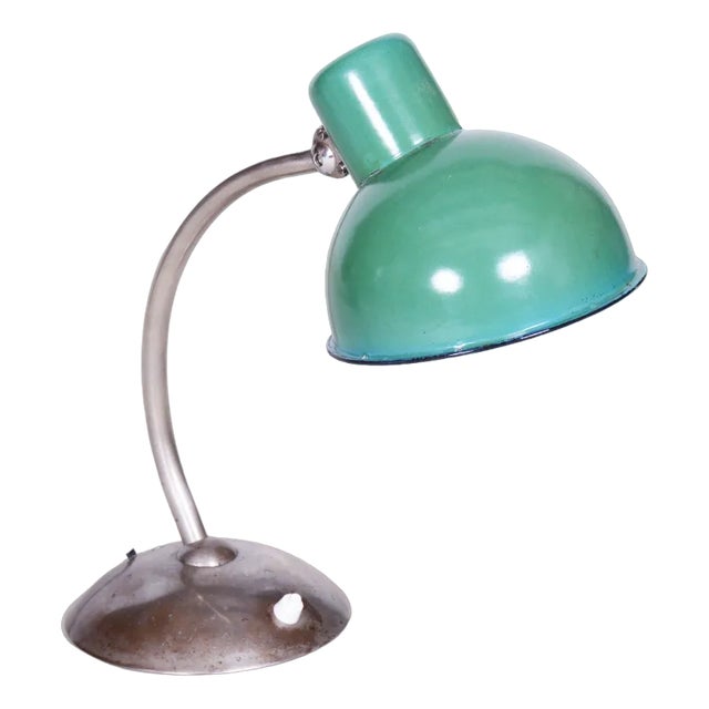 Bauhaus Table Lamp in Chrome, 1930s For Sale