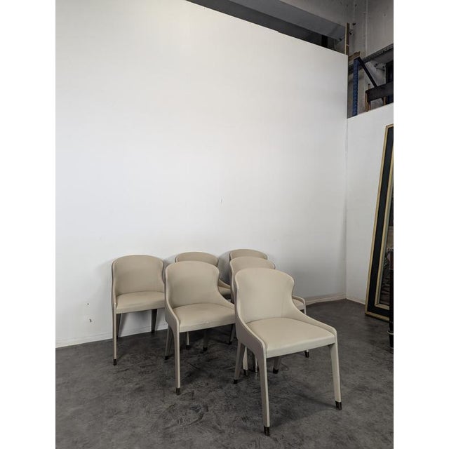 Chairs by Enrico Franzolini for Roche Bobois, Set of 6, in Very Good conditions.
