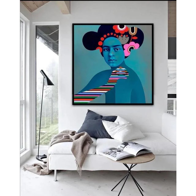 Ramona Nordal, Hustler FK, 2022, Acrylic on Canvas For Sale - Image 3 of 7