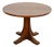 Stickley Mission Oak Arts & Crafts Pedestal Center Table or Breakfast Table For Sale