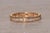 Metal The Meckering: Yellow Gold Eternity Band Set with Natural Diamonds For Sale - Image 7 of 10