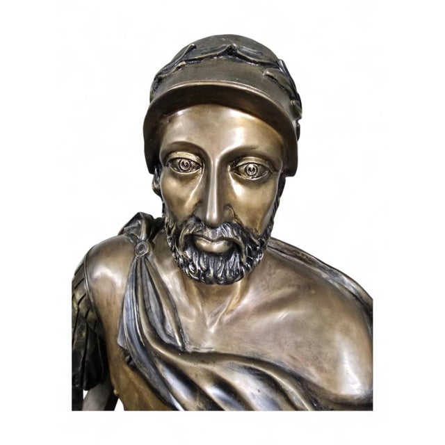 Monumental Roman Bronze Sculpture, 1950 For Sale - Image 17 of 18