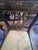 Black Set of Six Regency Style Ebonized and Parcel-Gilt Lyre Back Dining Chairs For Sale - Image 8 of 9