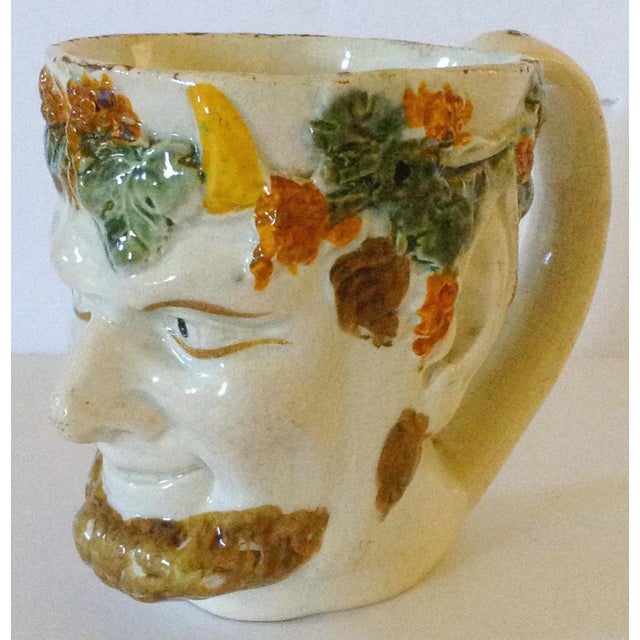 Rustic European Italian Majolica Pan Mug For Sale - Image 3 of 5