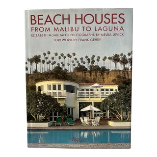1990s Beach Houses From Malibu to Laguna, by Elizabeth McMillan, Photographs by Melba Levick, Forward by Frank Gehry, Hardcover For Sale