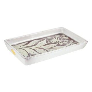 Ceramic Tray by Mari Simmulson for Upsala Ekeby, 1960s For Sale