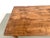 Solid pine farmhouse table with tapered legs, made in france in the 1950s. The three-plank pine top boasts a deep and...