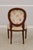 Wood Set of 8 French Louis XVI Style Leather Dining Chairs For Sale - Image 7 of 18