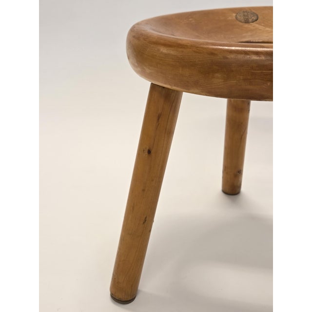 1950s Vintage Sauna Stool by Bertel Gardberg, 1950s For Sale - Image 5 of 11