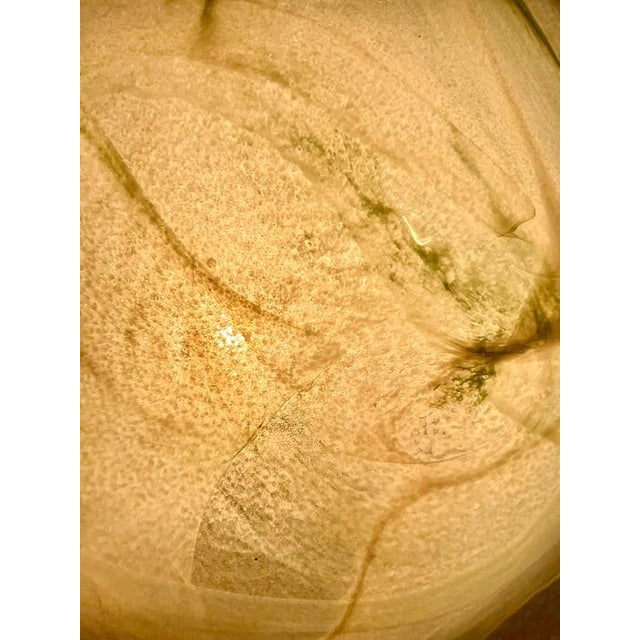 Large Murano Glass Flower Wall Light, Italy, 1980s For Sale - Image 6 of 8