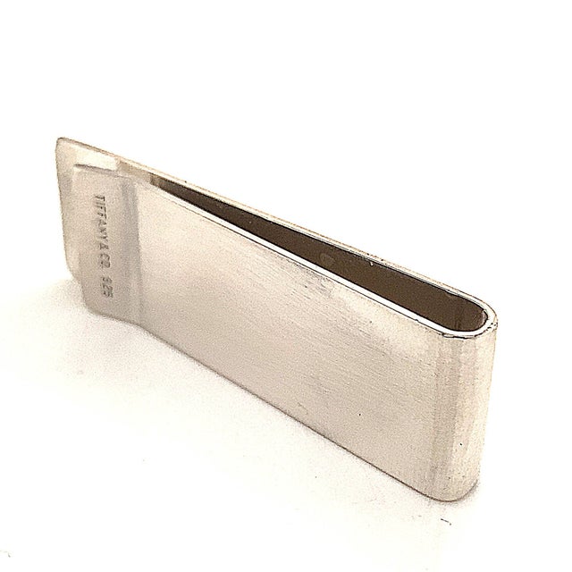 1990s Tiffany & Co Estate Sterling Silver Money Clip 13.88 Grams For Sale In New York - Image 6 of 10