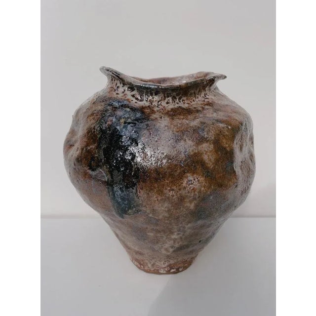 Brown Rituals Vase by Lisa Geue For Sale - Image 10 of 11