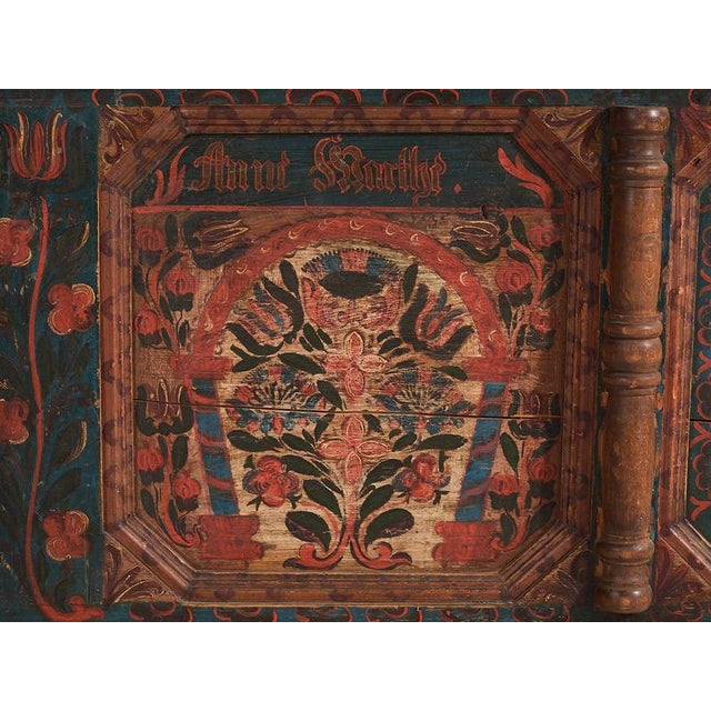 Hand Painted Trunk, 1847 For Sale - Image 17 of 18