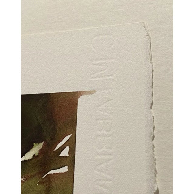 Davide Benati, Composition, 1995, Watercolor For Sale - Image 4 of 6