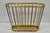 Vintage Gatco Mid Century Modern Solid Brass Spindle Modernist Magazine Rack For Sale - Image 16 of 16