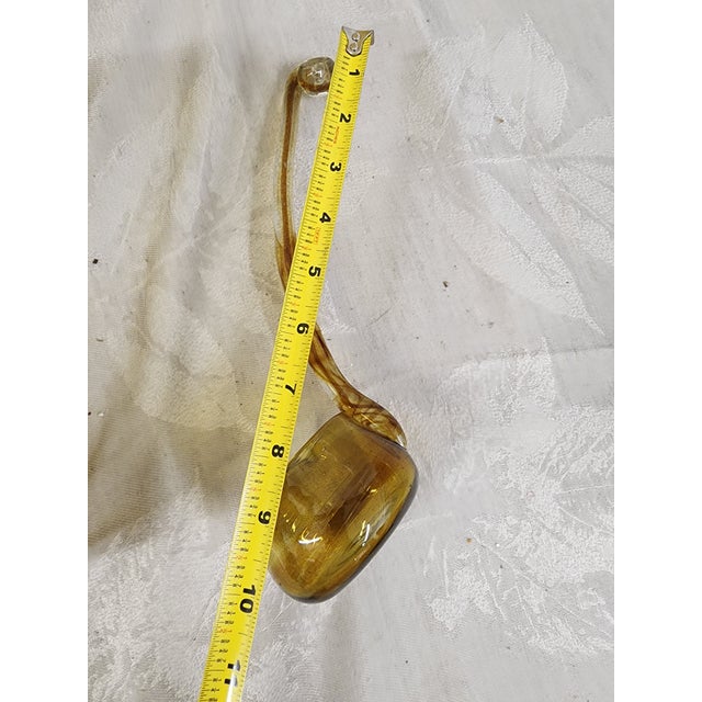 1960s Mid Century Modern Blown Glass Punch Bowl - 3 Pieces For Sale In Seattle - Image 6 of 11