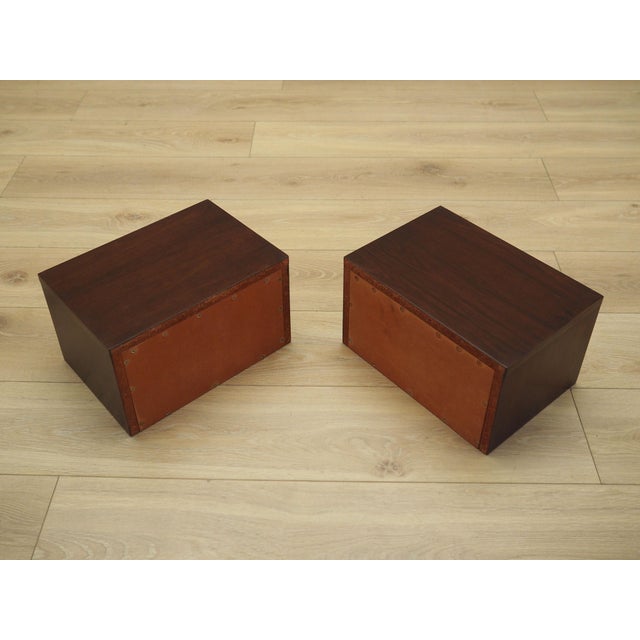 Set of Danish Hanging Bedside Cabinets, 1970s, et of 2 For Sale - Image 12 of 13
