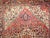 Vintage Persian Heriz Rug, Hand-Knotted Wool, Geometric Medallion Pattern, Red & Navy, 9x11 For Sale - Image 13 of 17