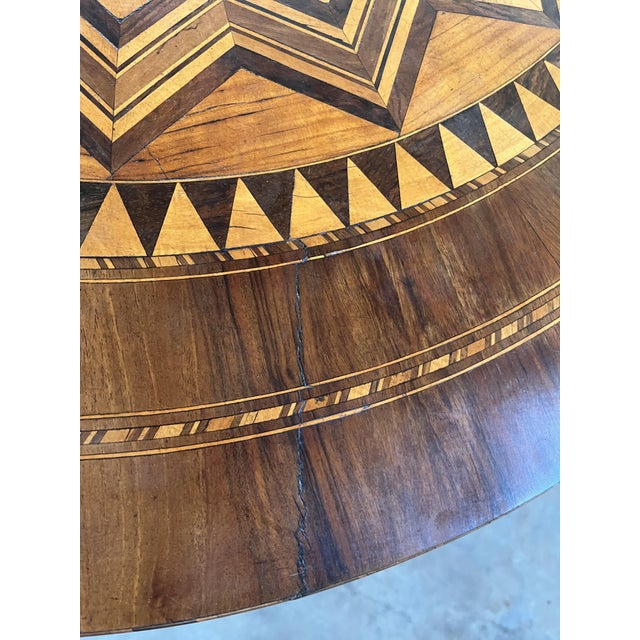 Antique Italian Sorrento Side Table, 1800s For Sale - Image 6 of 16