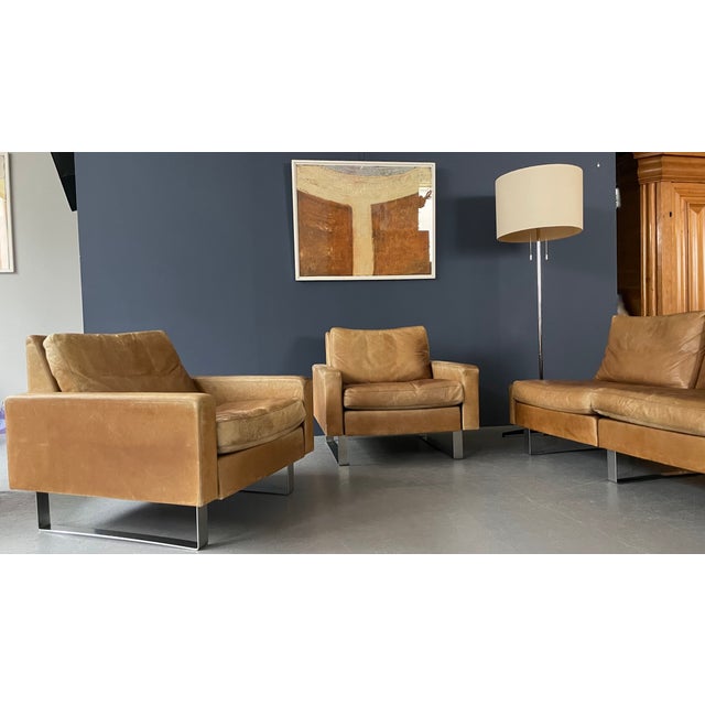 Modern Leather Sofa Set from COR, Set of 3 For Sale - Image 3 of 12