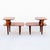 Restored Mid Century Modern Solid Walnut Sculptural Step Tables For Sale - Image 9 of 12