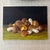 Very appealing still life painting of mushrooms (“fungi”) by Italian painter Angelo Garofalo. Great colors! Purchased at...