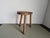 Wood Vintage French Wooden Tripod Stool, 1950 For Sale - Image 7 of 11