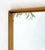 Danish Mid Century Modern Sleek Frame Rectangle Wall Mirror For Sale - Image 4 of 9