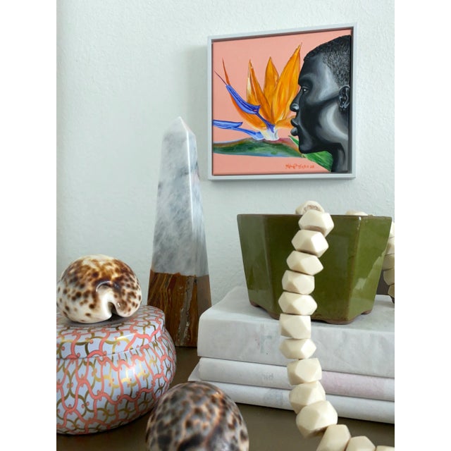 Kunal is the second painting of a series entitled "People and Plants". Each painting represents a season and Kunal claims...