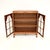 Vintage Queen Anne Style Bookcase in Burr Walnut, 1920 For Sale - Image 3 of 13