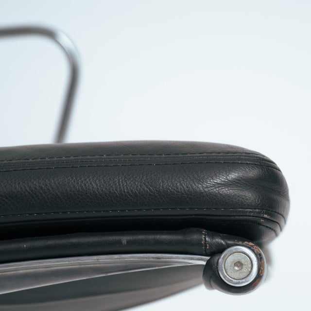 Brown EA217 Softpad Desk Chair by Charles and Ray Eames for Herman Miller For Sale - Image 13 of 18