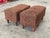 Vintage Animalier Poufs with Wood Legs, 1970s, Set of 4 For Sale - Image 6 of 8