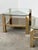 Gold Brass and Glass Coffee Tables from Belgo Chrom, Belgium, 1970s, Set of 2 For Sale - Image 8 of 11