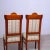Art Nouveau Chairs in Floral Fabric, 1900s, Set of 2 For Sale - Image 15 of 18