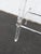 Late 20th Century Hollywood Regency Lucite Acrylic Glass Top Pair of Side Tables 6592 For Sale - Image 5 of 18