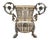 Silver and Vermeil Ceremonial Egg Cup For Sale