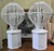 1930s Large Modernist Lamps in Ceramic and Painted Wood, 1930s, Set of 2 For Sale - Image 5 of 10