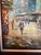 Vintage Mid Century French Paris Modernist Impressionist Canvas Framed Oil Painting Signed 1960s For Sale - Image 4 of 12