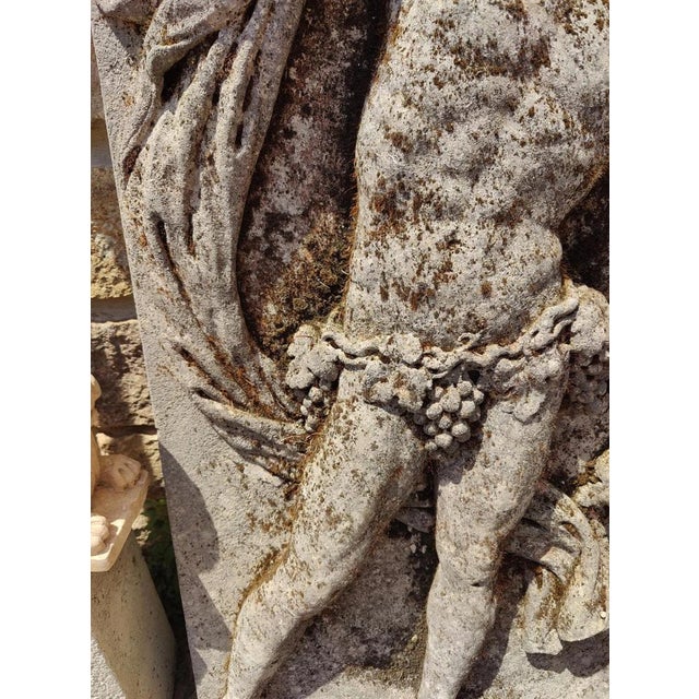 19th Century Stone Bas-Relief Depicting Bacchus, Vicenza For Sale - Image 9 of 11