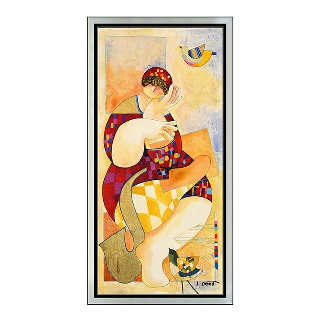 Late 20th Century Saxophonist, Dorit Levi For Sale