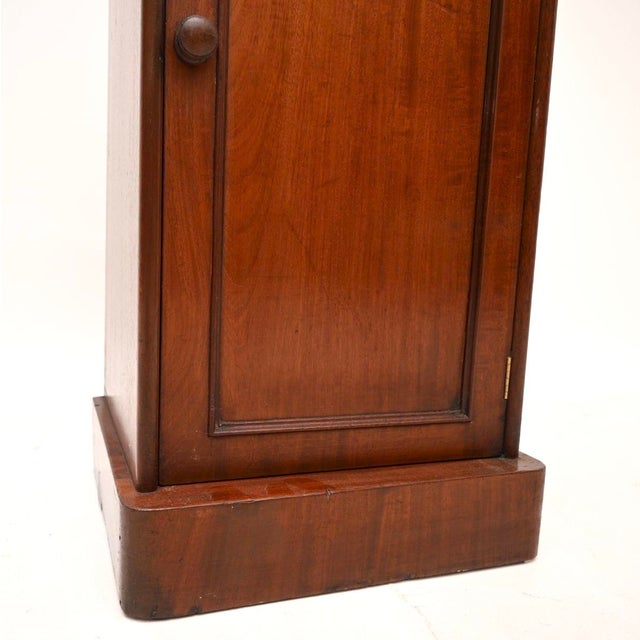 Antique Victorian Bedside Cabinet, 1860 For Sale - Image 9 of 10