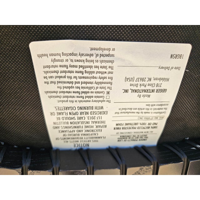 A Pair of Herman Miller / Geiger Crosshatch Lounge Chair by Eoos For Sale - Image 10 of 16