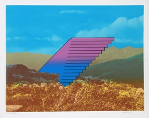 Charles Magistro, New Frontier, Serigraph