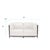 Kenneth Ludwig Chicago Axis 2pc Sectional Avanti White Titanium Frame For Sale - Image 4 of 5