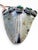 Roie Jaque Navajo Sterling Silver Turquoise Megalodon Tooth Pendant Necklace For Sale - Image 13 of 18