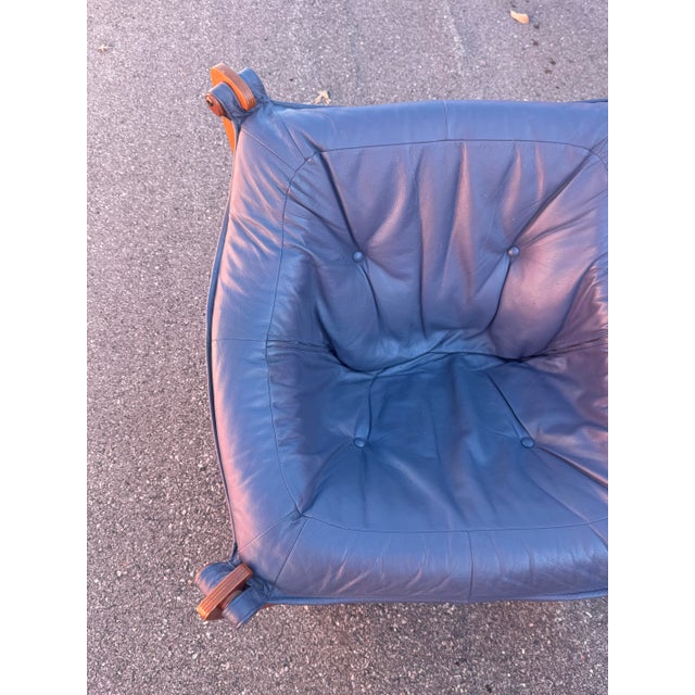 1970s Luna Sling Chair Designed by Norwegian Designer Odd Knutsen For Sale - Image 12 of 14