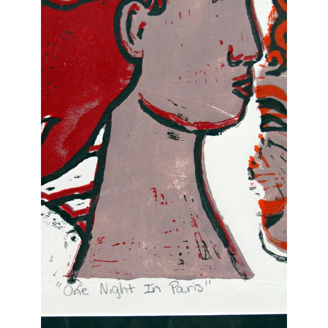 2000 - 2009 Red-Haired Romance in Paris — Framed Limited Edition Print, 2009 (1/4) For Sale - Image 5 of 8