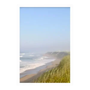 "Wake Up Call" Contemporary Coastal Seascape Photograph by Lauren Marttila, Framed