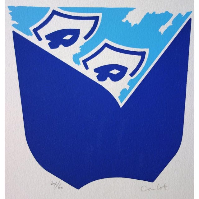 Jean COULOT (1928-2010) Venice Carnival Original color screen print Signed in pencil Limited edition of 60 copies (the...